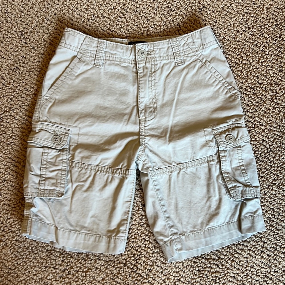 OshKosh Tan Khaki Shorts Cargo Size 7